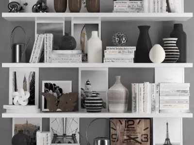 Decoration set 16 3D model purchase