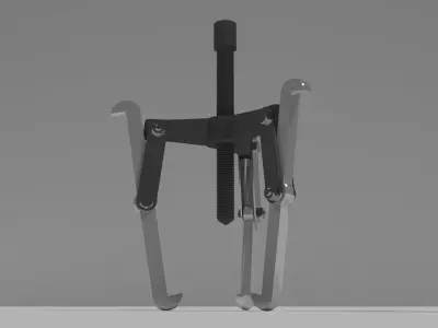 Mechanical puller 3D model