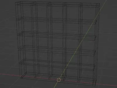 Wooden rack Free 3D model
