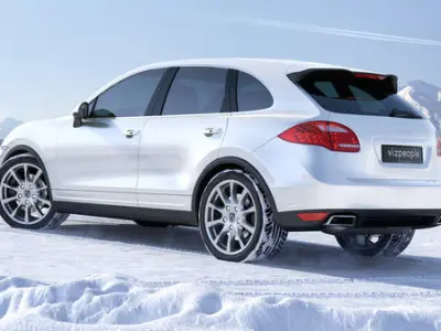 Porsche Cayenne 3D model