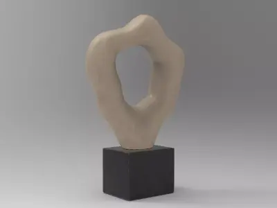 Pino Vase Low-poly 3D model