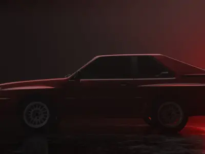 Vintage car C 3D model