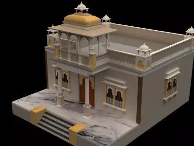indian place  3D model