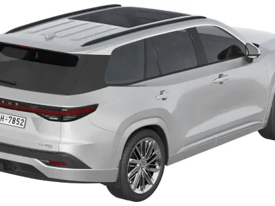 Lexus TX 350h 2024 3D model