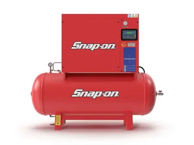 SO Air Compressor 73 Gallon 8 HP Low-poly 3D model