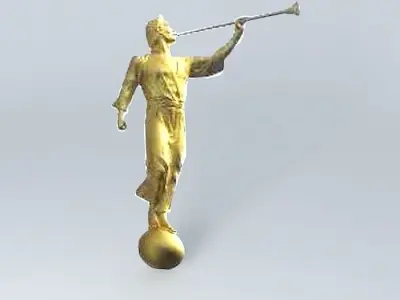 Angel Moroni Modelo 10 Free 3D model
