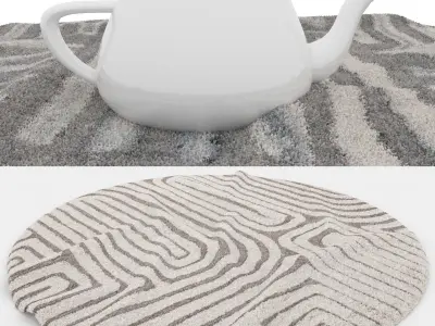 Rugs No 893 Low-poly 3D model