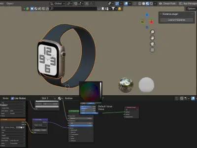 Apple Watch SE 3D model