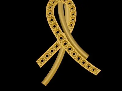 Tops earrings 3D print model