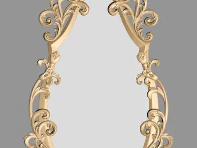 Frame Mirror 3D model