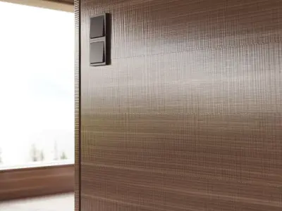 Sawed Walnut veneer texture 3D model