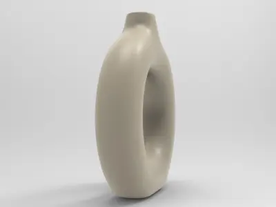 Thorus Vase Low-poly 3D model