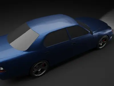 Lexus LS400 ucf 20 3D model