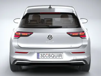 Volkswagen Golf 2024 3D model