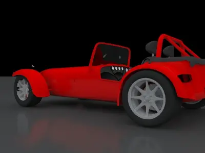 Caterham Seven Sigma Car 3D model