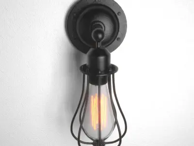 Exterior Interior Lamp 3D model