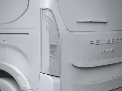 Peugeot Rifter 2024 3D model