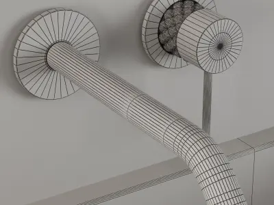 Bathroom furniture B4 3D model