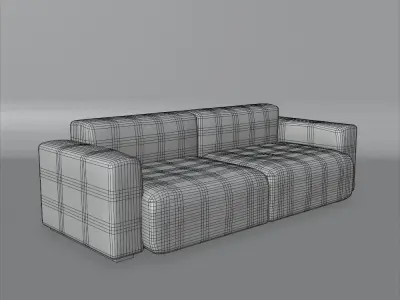 Sofa 01 3D model
