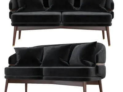Billy Sofa 3d model Low-poly 3D model