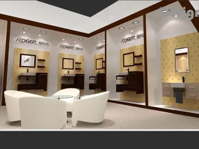 Exhibition - Area - 14X10-3DMAX2011-016 3D model