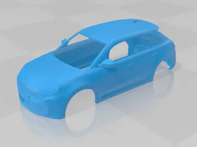 Fiat 600e - Body Car STL Model 3D print model