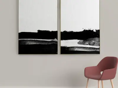 Photo Frame 155 Low-poly 3D model