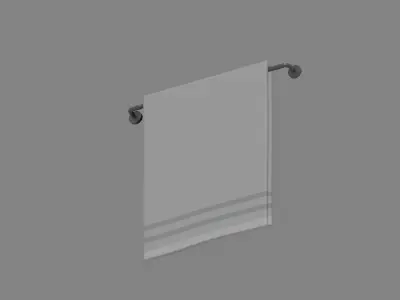 Hanging Towel 3D model