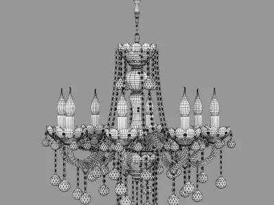 738082 Vidare Osgona Chandelier 3D model