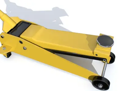 Car Jack Low-poly 3D model
