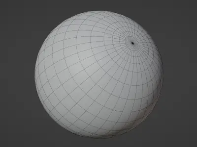 Beach Ball Low-poly 3D model get