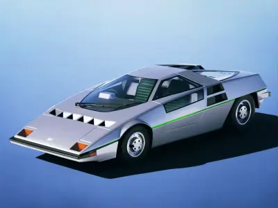 Dome Zero Concept P1 1978 3D model