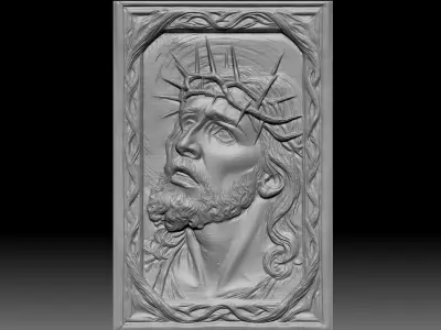 jesus frame cnc  3D print model