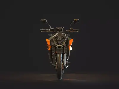 Base model KTM 990 Duke 2024 3D model