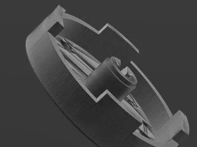 Truma knob heater  3D print model