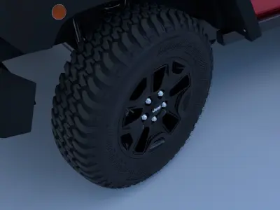 Jeep Wrangler  3D model