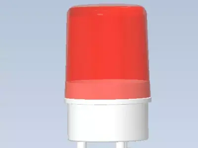 Emergency Car Lamp 3D print model