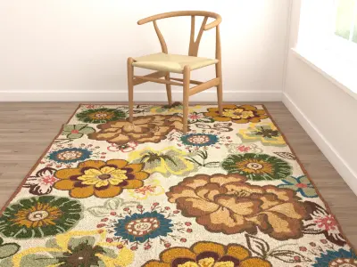 Rugs No 750 Low-poly 3D model