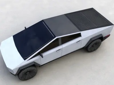 TESLA CYBERTRUCK 2023 3D model