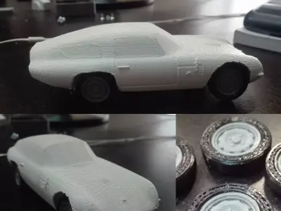 Alfa Romeo Tz1 3D print model
