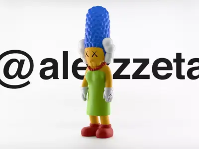 Kaws Marge Simpson for Print 3D print model
