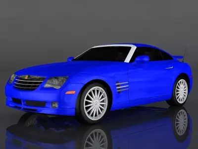 Chrysler Crossfire SRT6 Low-poly 3D model