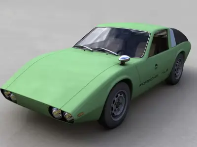 PORSCHE 911 HLS 1967 3D model