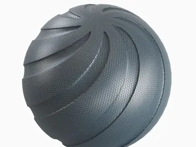 Simple Ball Mesh 02  3D model