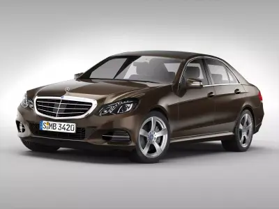 Mercedes Benz E Class 2014  3D model