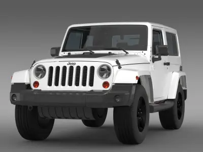 Jeep Wrangler Arctic 2012 3D model