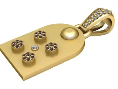  Glamira Pendant 3D print model