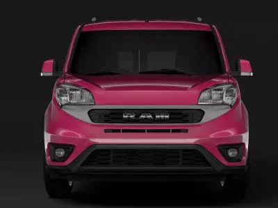 Ram ProMaster City Wagon SLT L1 2020 3D model