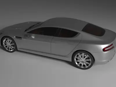 Aston Martin Rapide 2011 3D model
