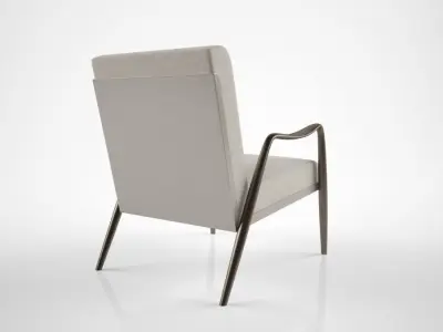 Holly Hunt Armora lounge chair 3D model